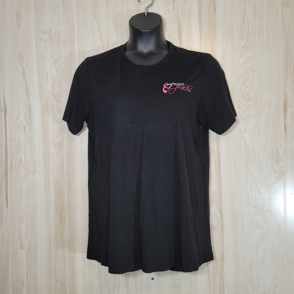 Bella Canvas Project Pink’D Breast Cancer Awareness T-shirt Sz Lg